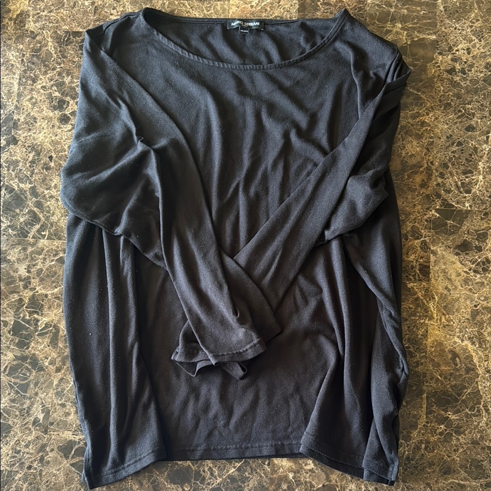 Black Long Sleeve Top